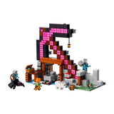 Kit de construction Lego Minecraft la mine de pioche pour enfants - 21277