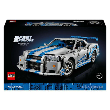 Voiture Lego ® Technic 2 Fast 2 Furious Nissan Skyline GT-R (R34) - 42210