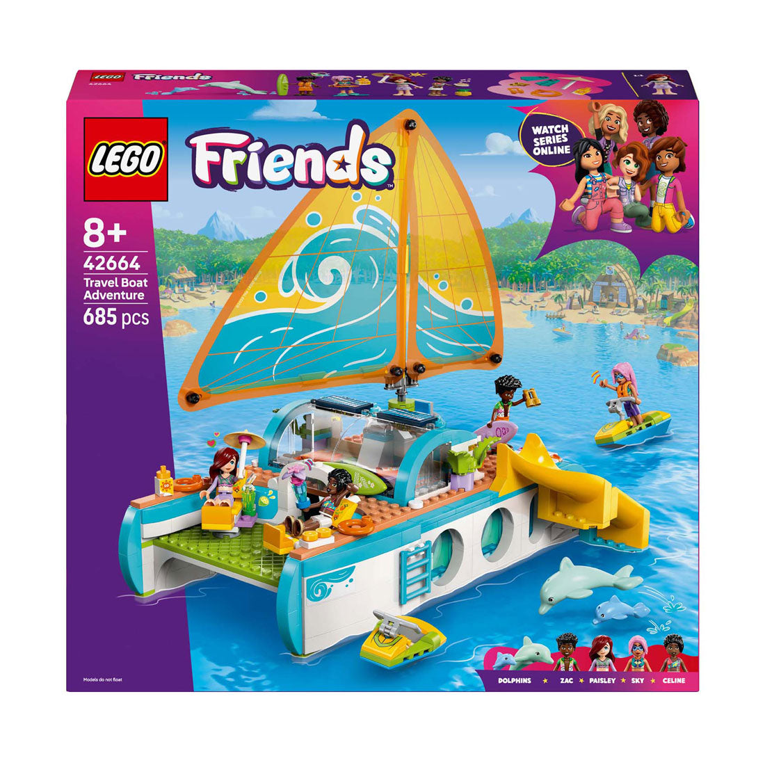 LEGO Friends 42664 aventure en bateau