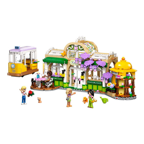 Ensemble de construction Lego ® Friends, un café aux plantes et un magasin de fleurs - 42671