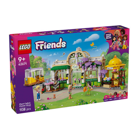 LEGO Friends 42671 Café végétal et magasin de fleurs