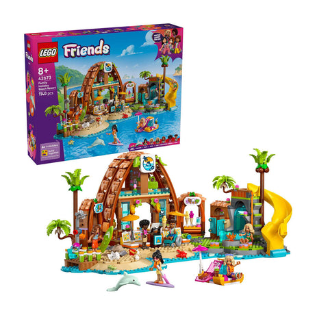 Lego Friends 42673, la station balnéaire de vacances en famille