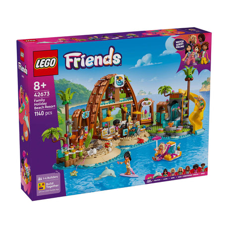 Lego Friends 42673, la station balnéaire de vacances en famille