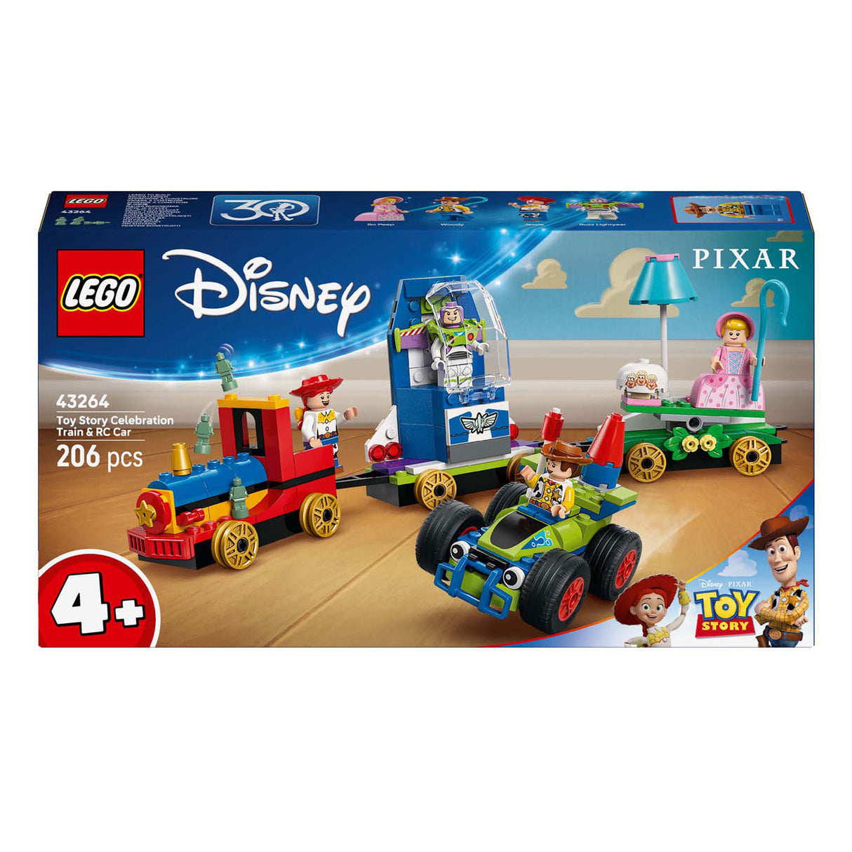 Lego Disney 43264 Toy Story Celebration Train Voiture RC