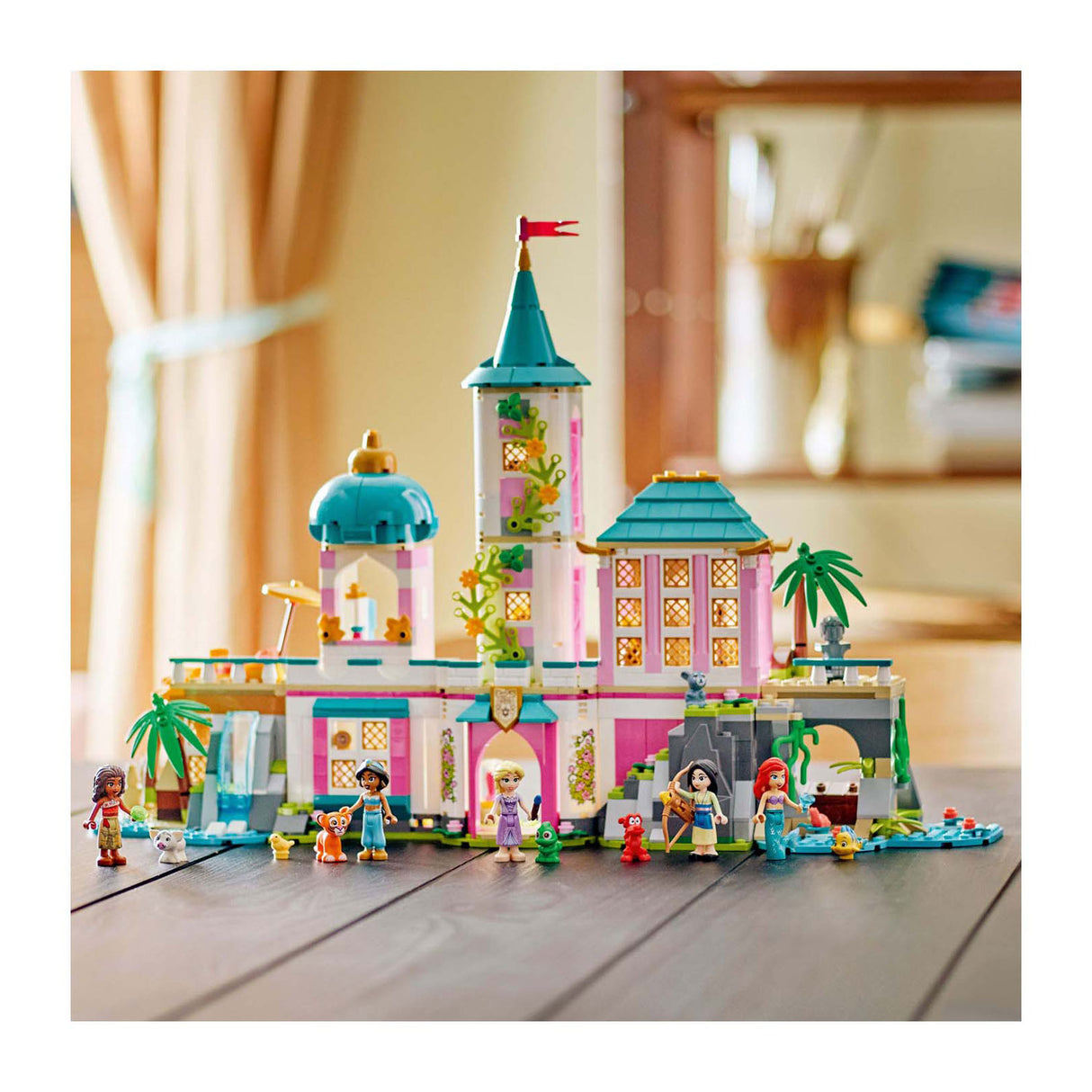Lego 43267 Disney Princess Château de princesse et animaux royaux