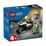 Lego city 60455 poursuite en moto par la police
