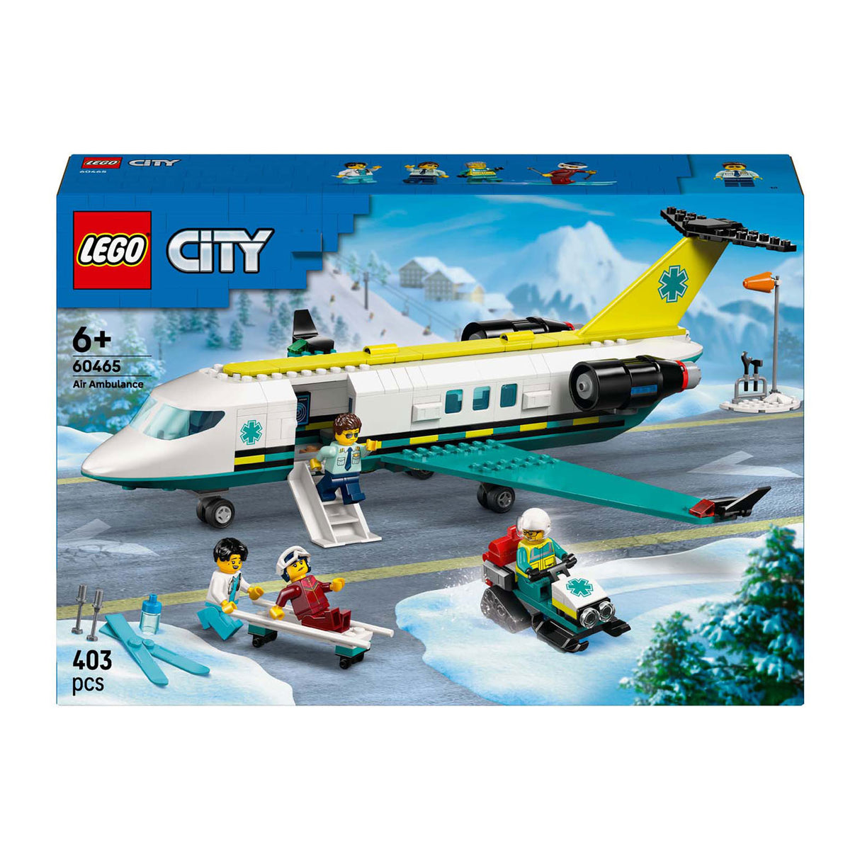 Lego city 60465 avion ambulance