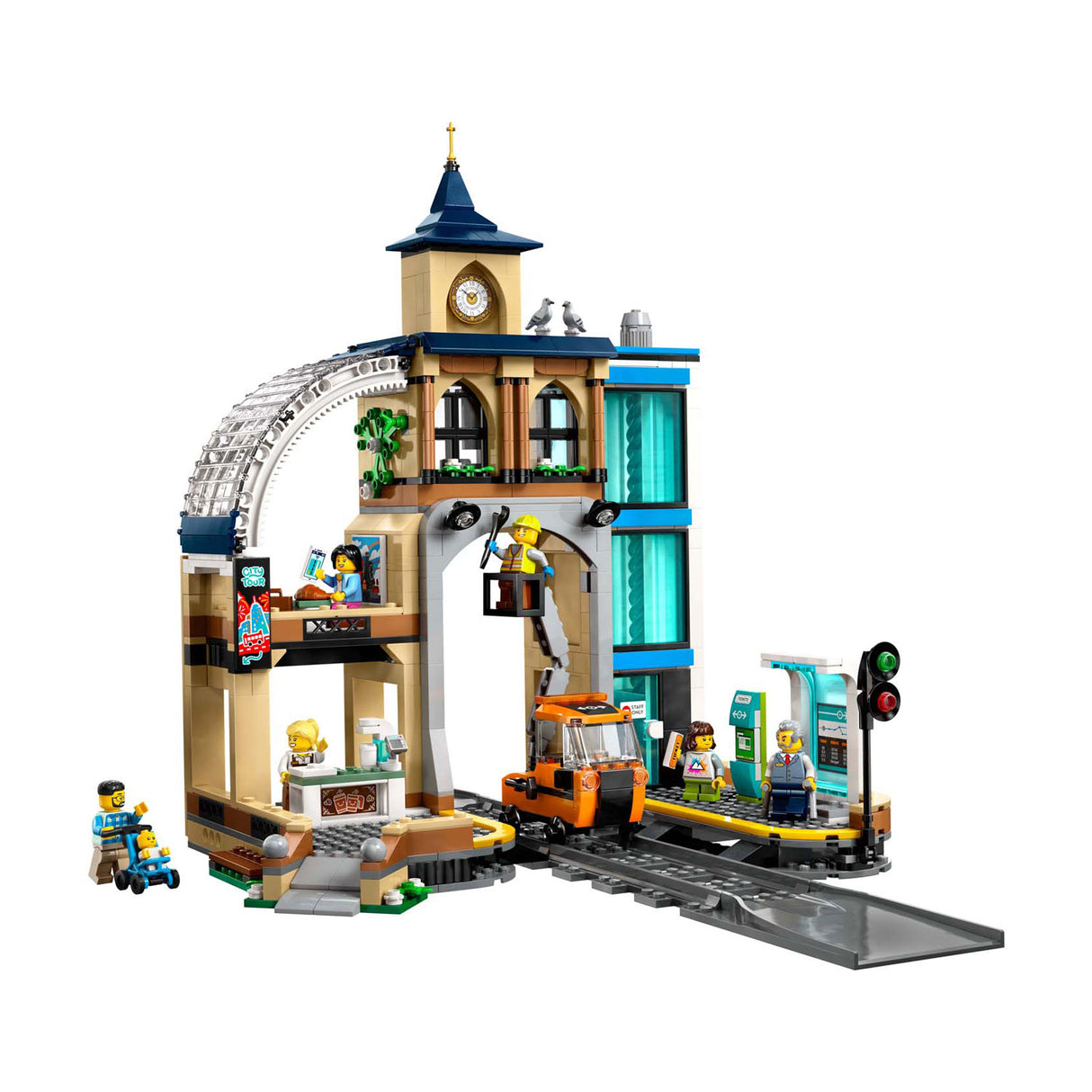 Lego city 60469 la gare centrale