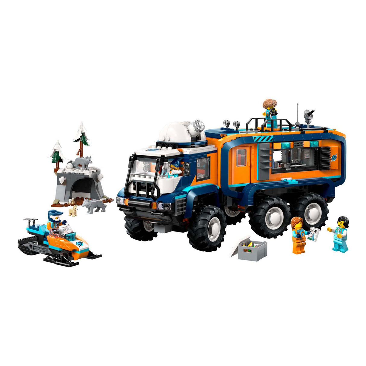 Lego 60471 Le camion laboratoire d'exploration de la ville au pôle Nord