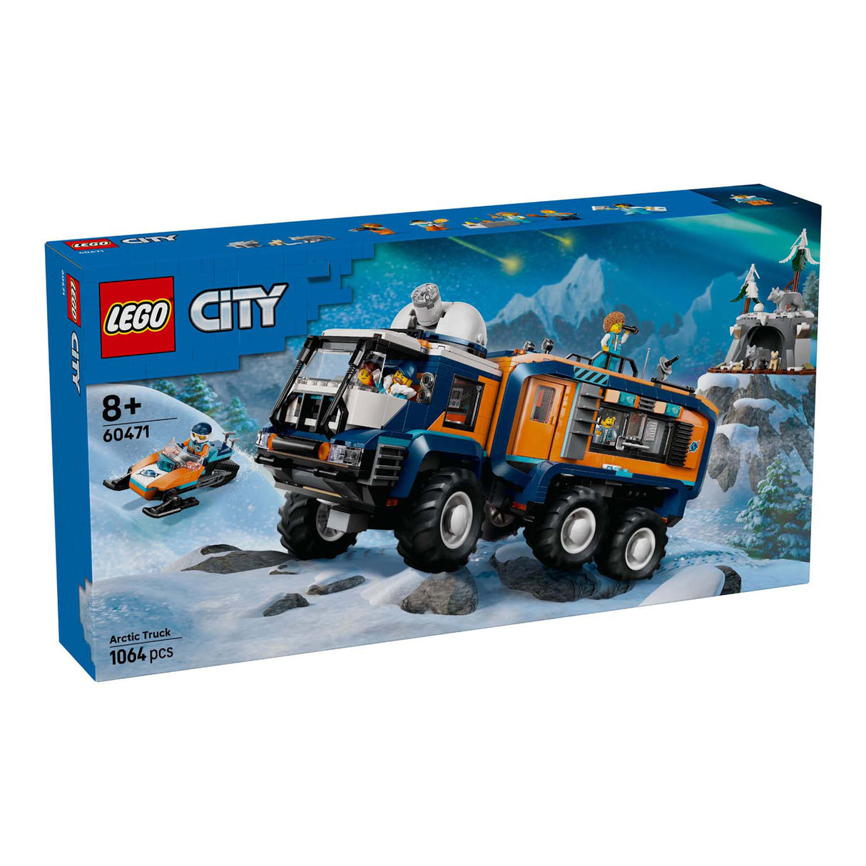 Lego 60471 Le camion laboratoire d'exploration de la ville au pôle Nord