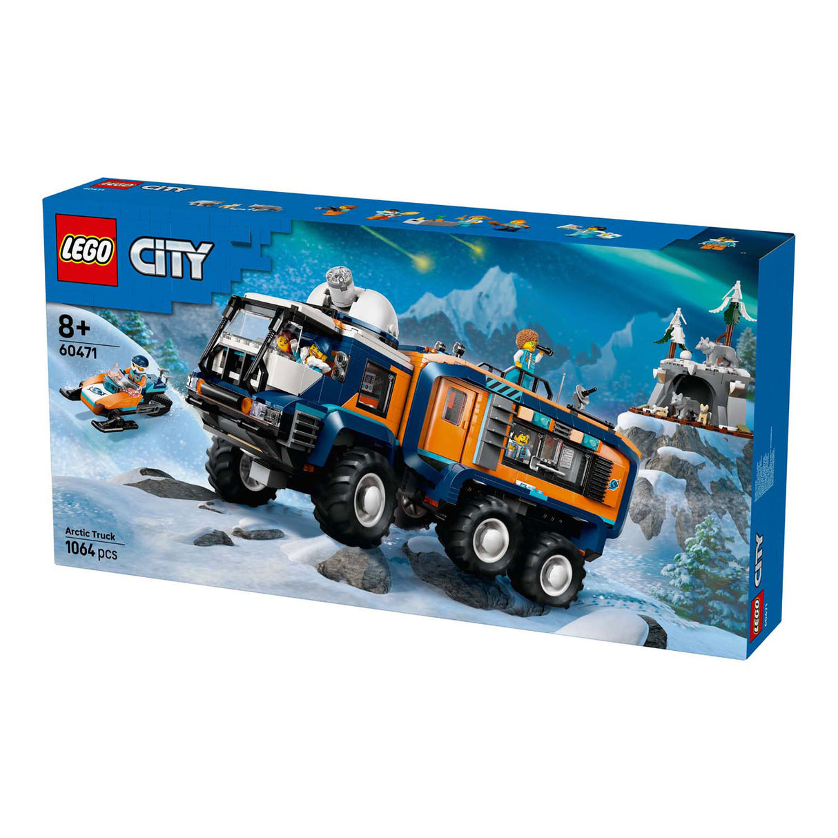 Lego 60471 Le camion laboratoire d'exploration de la ville au pôle Nord