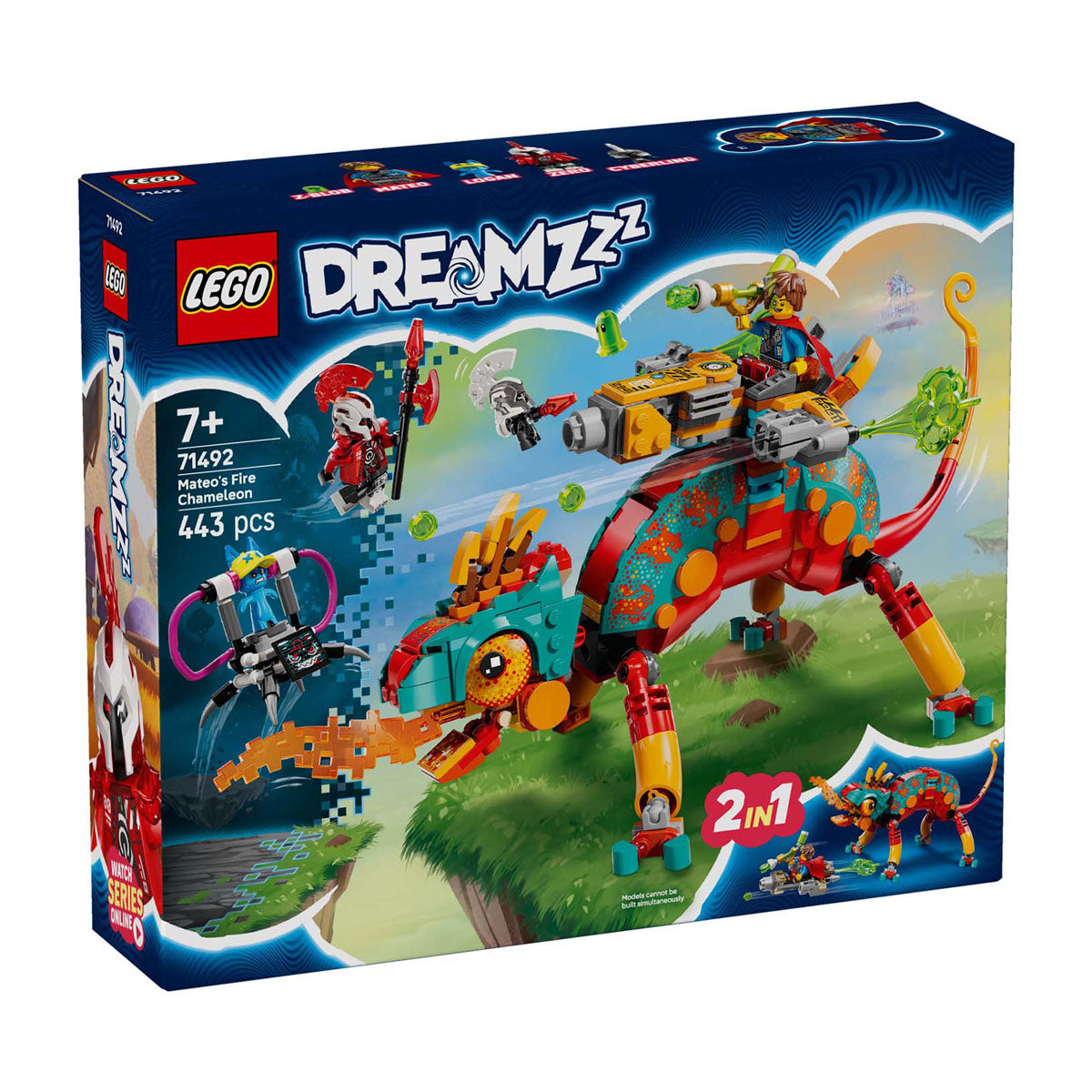 Lego dreamzzz 71492 Le caméléon de feu de Mateo