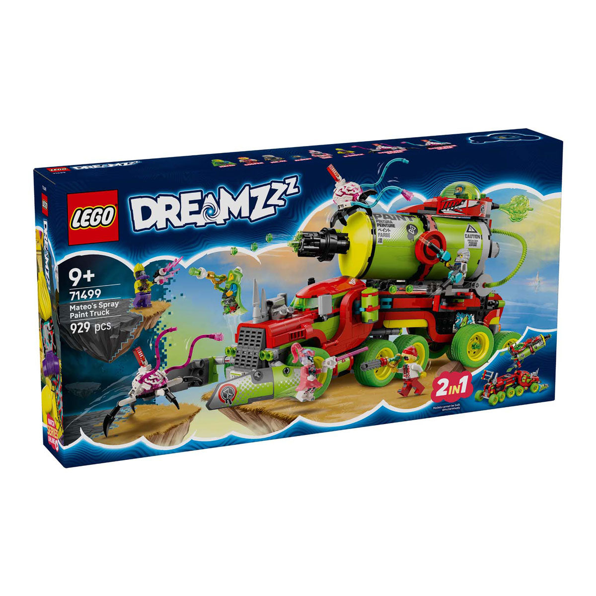 Lego ® dreamzzz™ Le camion aérosol de Mateo - 71499