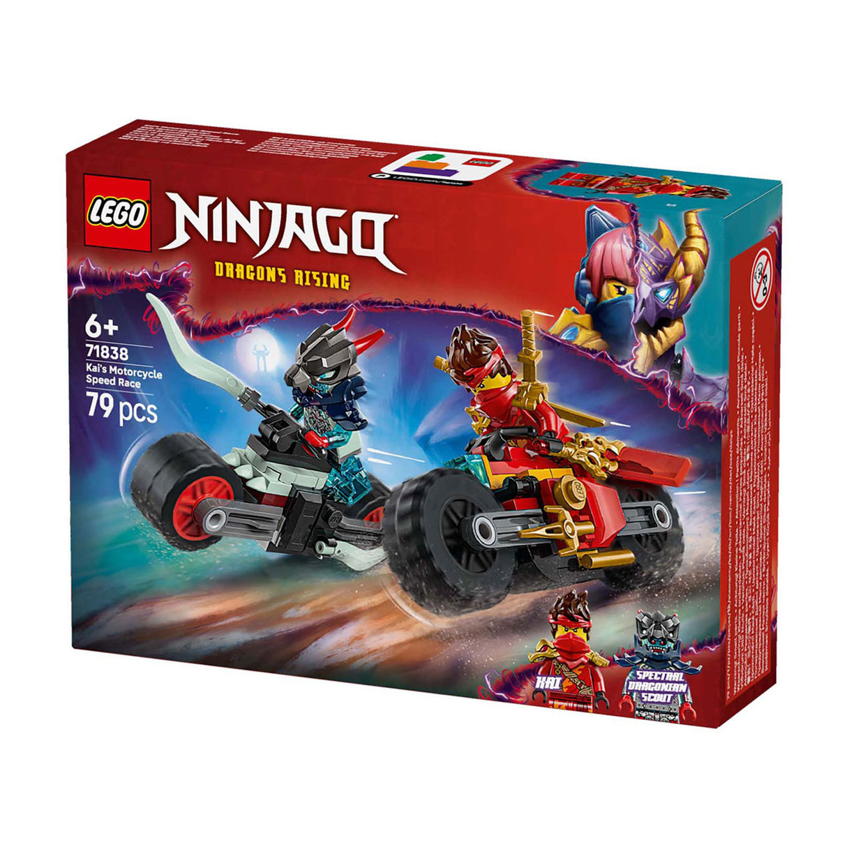Lego Ninjago 71838 La course de moto de Kai