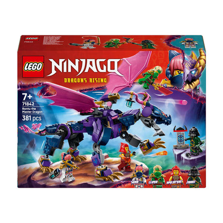 Lego 71842 Ninjago Rontu le maître dragon