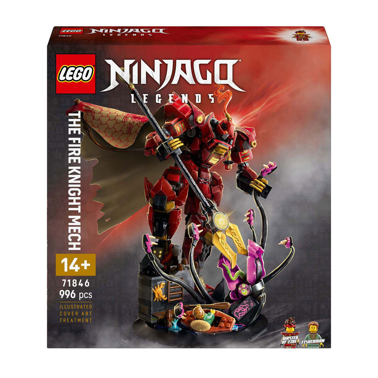Lego 71846 Ninjago le robot chevalier du feu