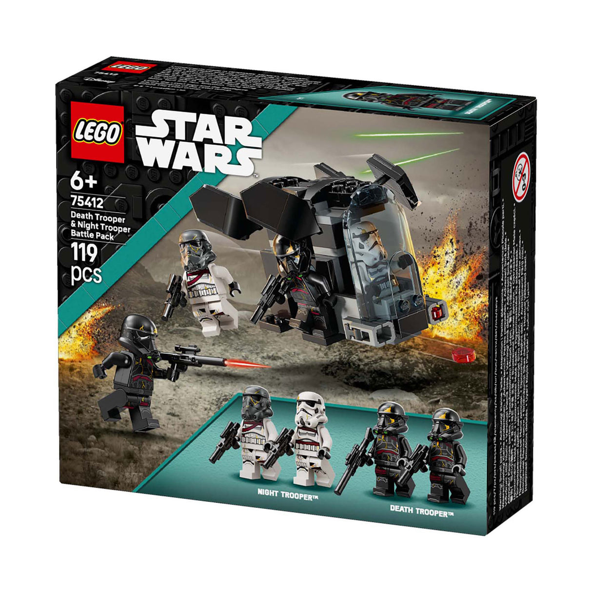 Lego Star Wars 75412 Pack de combat Death Trooper et Night Trooper