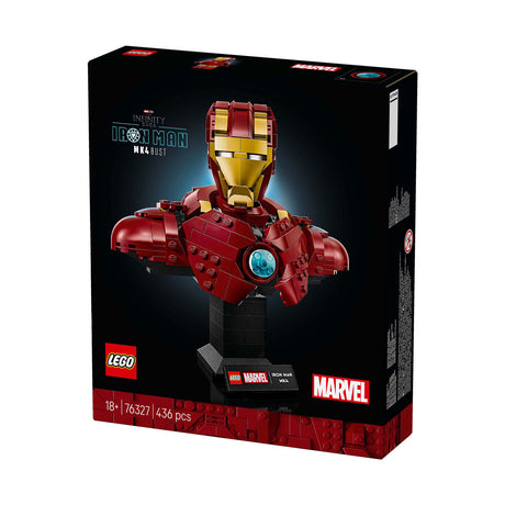 Lego super héros merveille 76327 buste d'iron man mk4