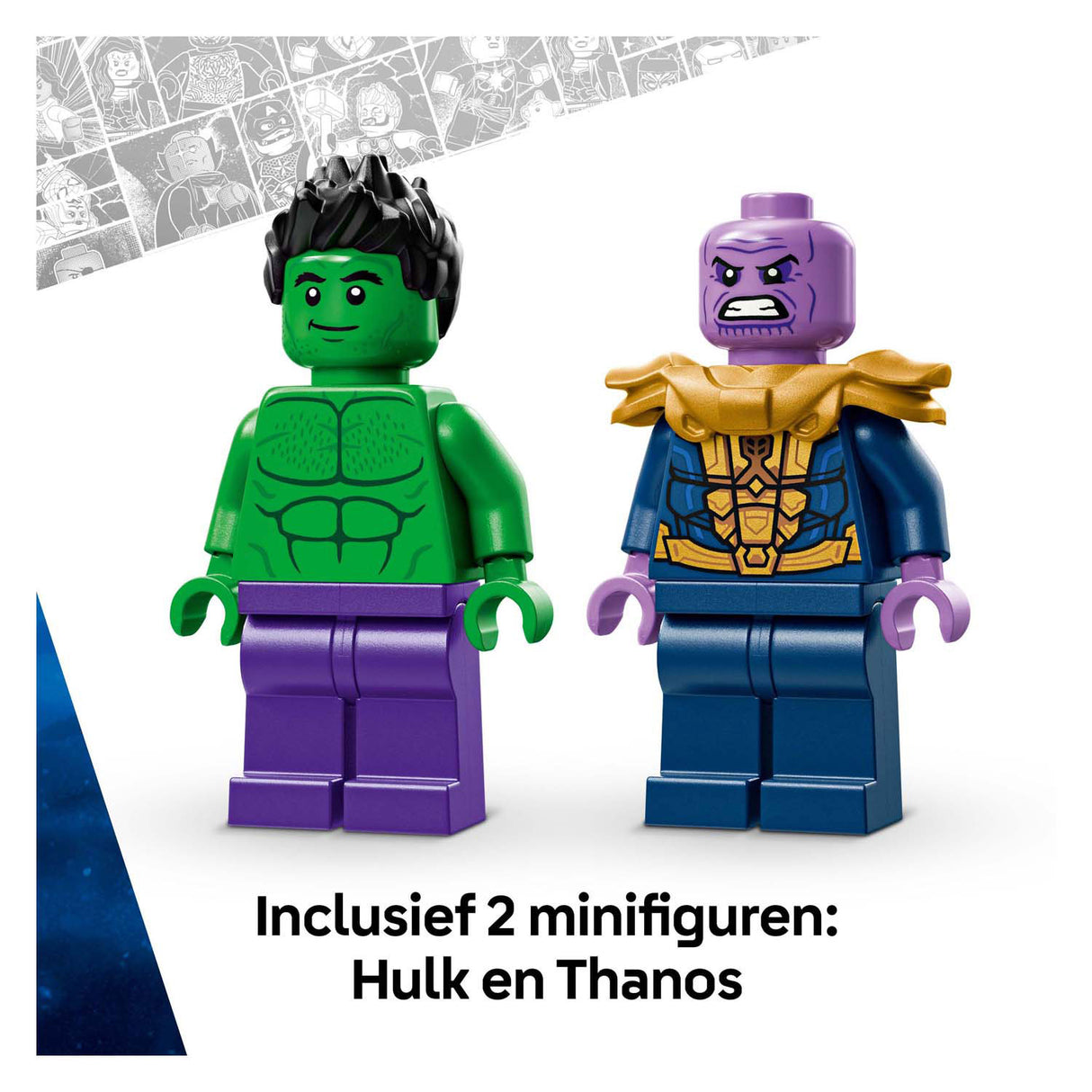 Lego Marvel 76312 le camion Hulk contre Thanos