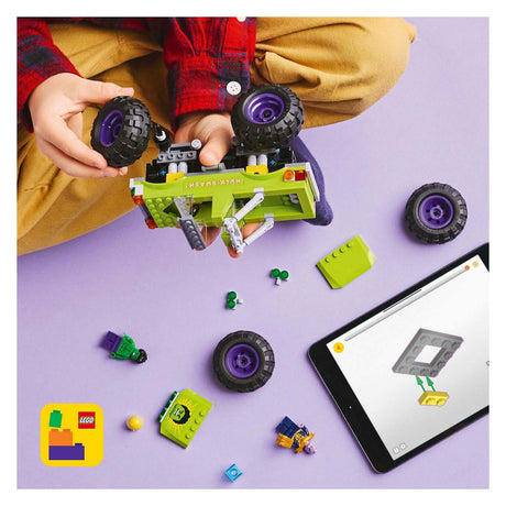 Lego Marvel le camion Hulk contre Thanos - jouets de super-héros - 76312