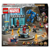 Lego 76315 super héros merveille laboratoire d'iron man: salle d'armure