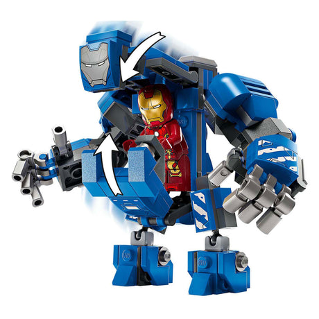 Lego 76315 super héros merveille laboratoire d'iron man: salle d'armure