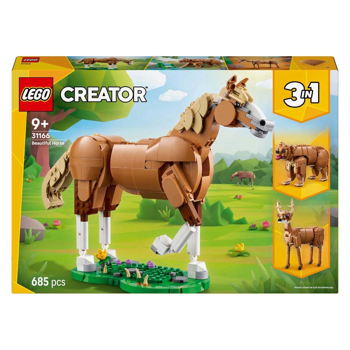 Lego créateur 31166 beau cheval