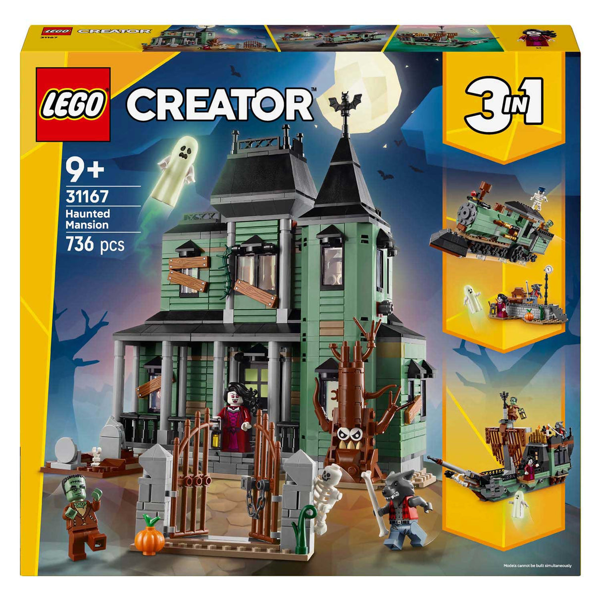 Lego créateur 31167 maison hantée
