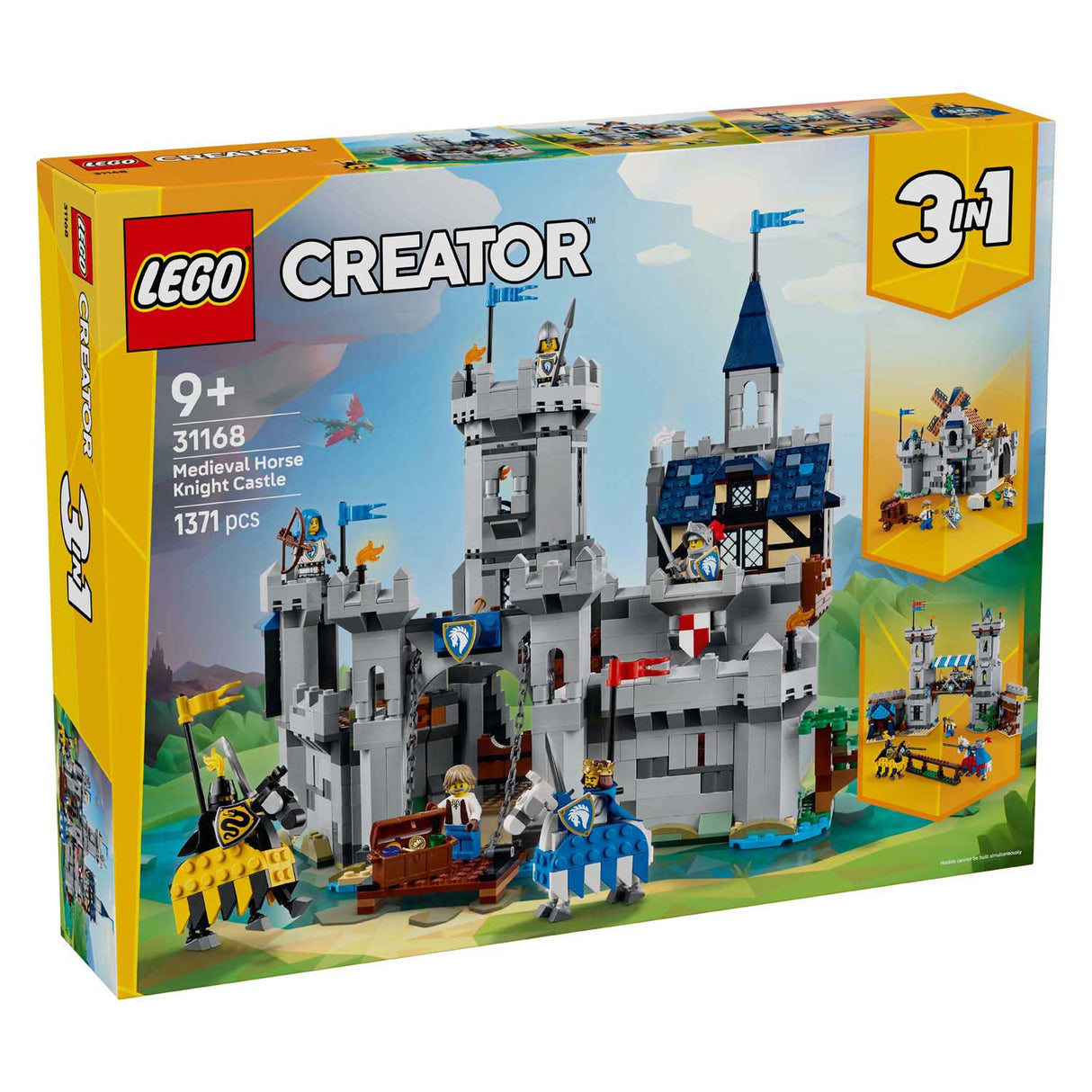 Lego Creator 31168 Château médiéval avec chevaliers à cheval