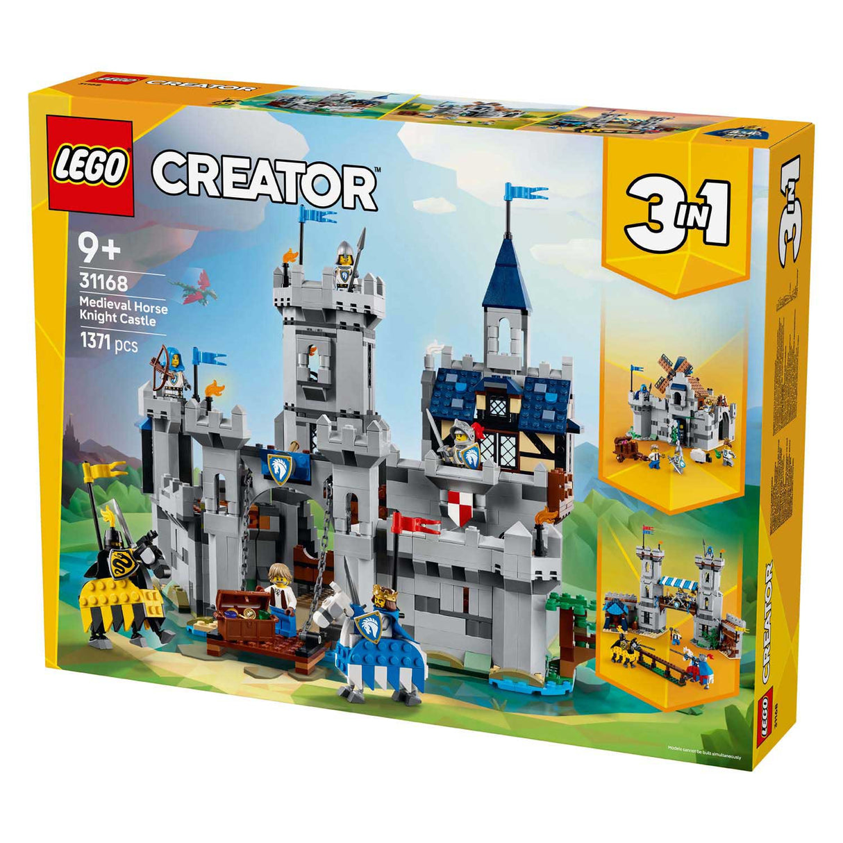 Lego Creator 31168 Château médiéval avec chevaliers à cheval