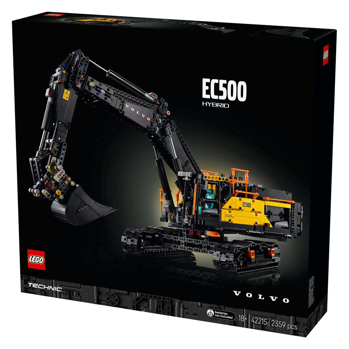 Lego Technic 42215 La pelle hybride Volvo EC500