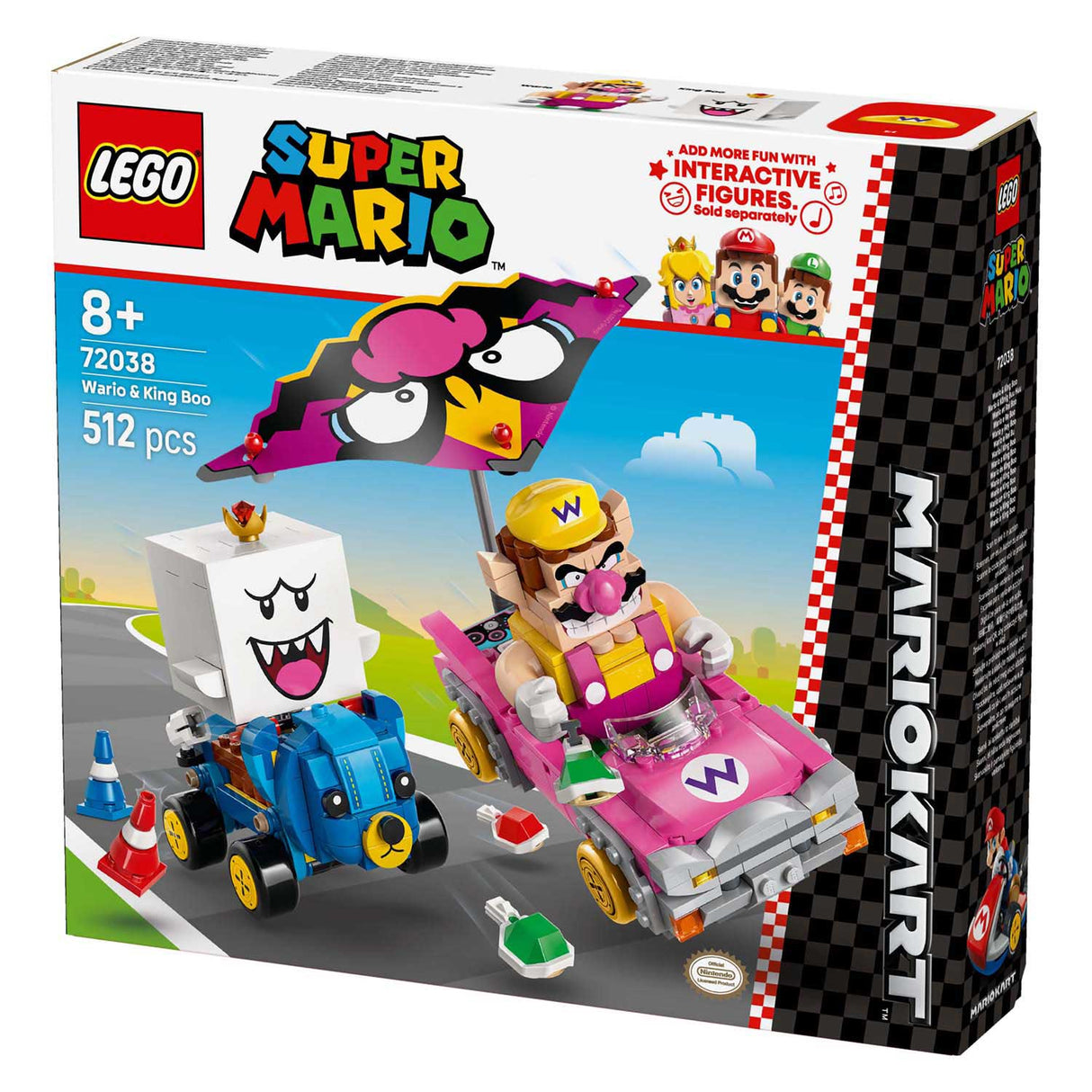 Lego ® Super Mario™ : Mario Kart™ – Wario et King Boo - 72038