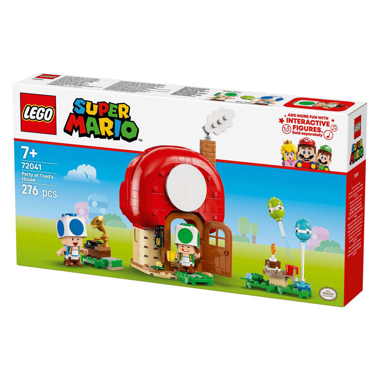 Lego Super Mario 72041 La fête à la maison des crapauds
