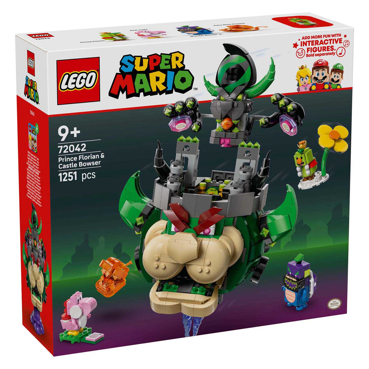 Lego Super Mario 72042 Prince Florian et le château de Bowser