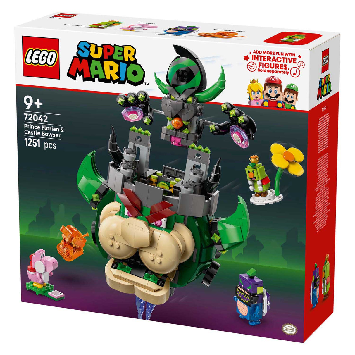 Lego Super Mario 72042 Prince Florian et le château de Bowser
