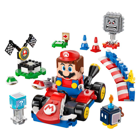 Lego super mario 72043 mario et kart standard
