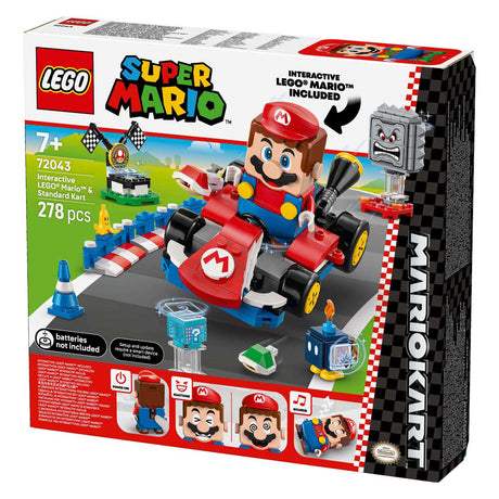 Lego super mario 72043 mario et kart standard