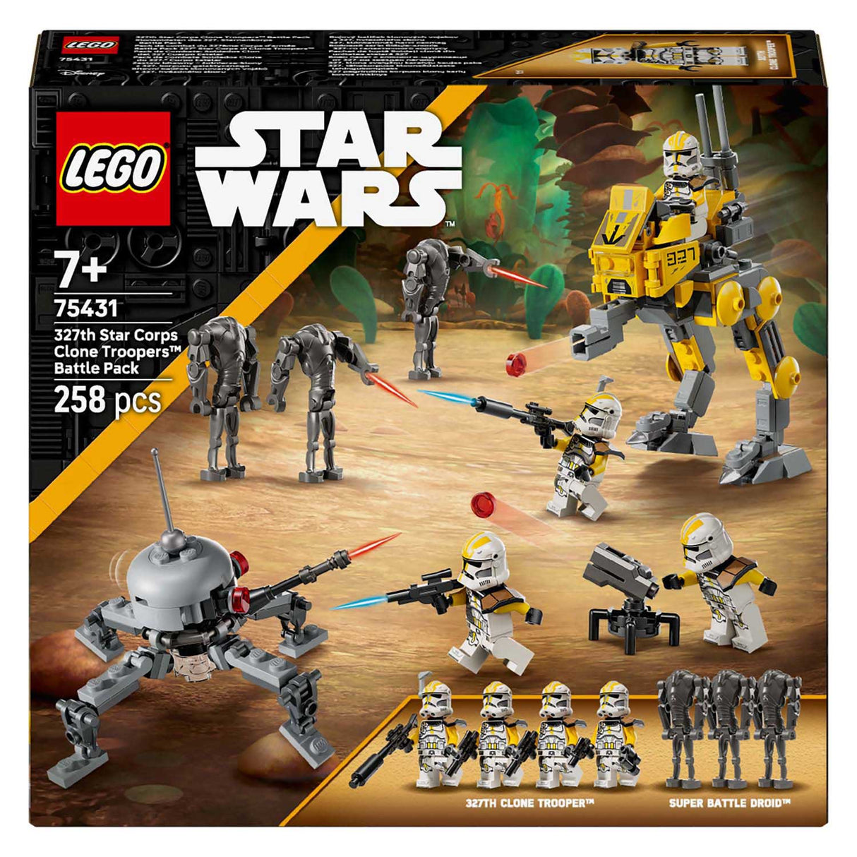 Lego Star Wars 75431 Pack de combat des soldats clones du 327ème corps stellaire