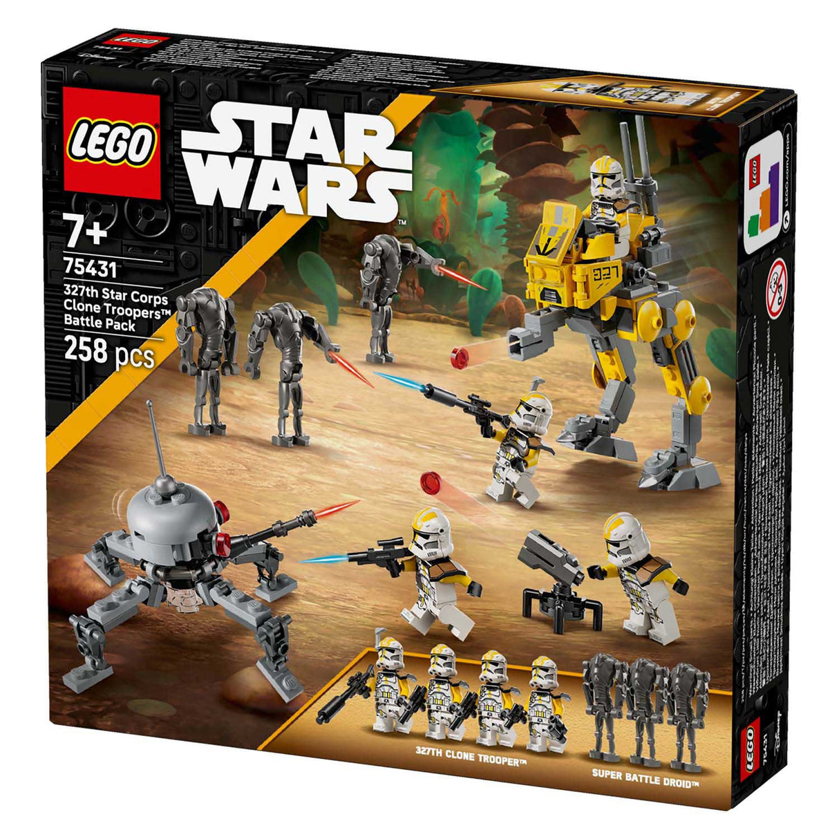 Lego Star Wars 75431 Pack de combat des soldats clones du 327ème corps stellaire