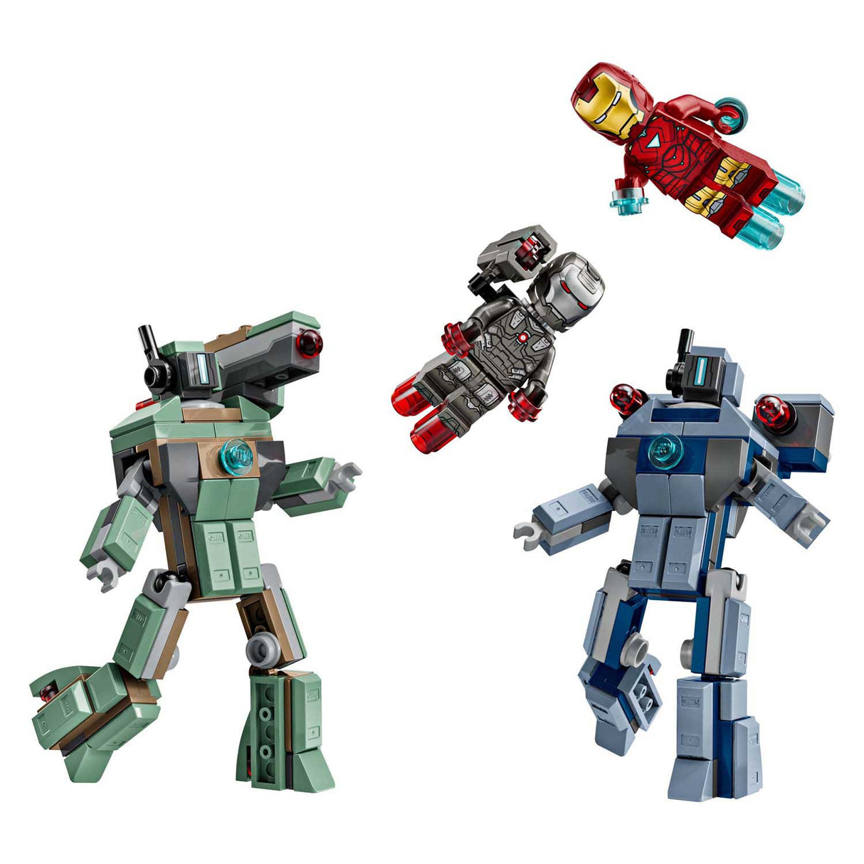 Lego ® ǀ Marvel Iron Man et machine de guerre contre les drones marteaux - 76320