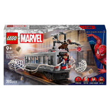 Lego super heros merveille 76321 scène de métro Spider-Man contre Docock