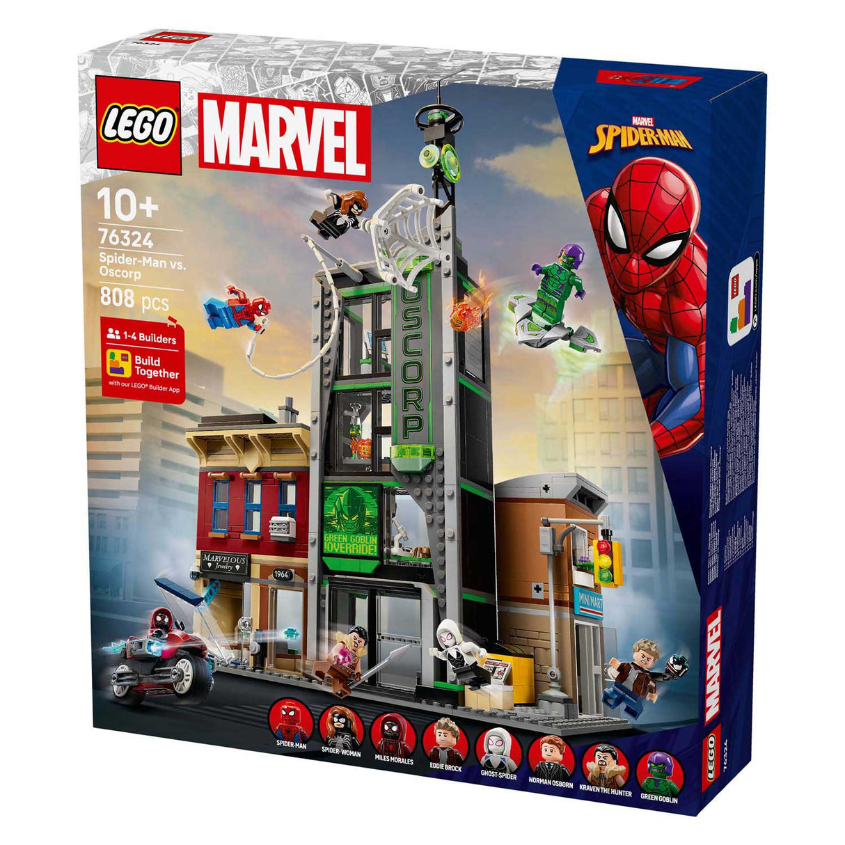 Lego® Marvel Spider-Man contre Oscorp - 76324