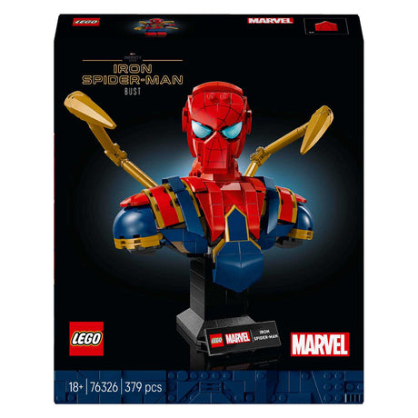 Lego super héros 76326 buste de Spider-Man en fer