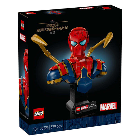 Lego super héros 76326 buste de Spider-Man en fer