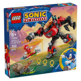 Lego Sonic 77005 Knuckles contre le robot broyeur d'œufs Dr. Eggman