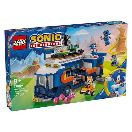 Lego Sonic 77006 Le camion de commandement Team Sonic