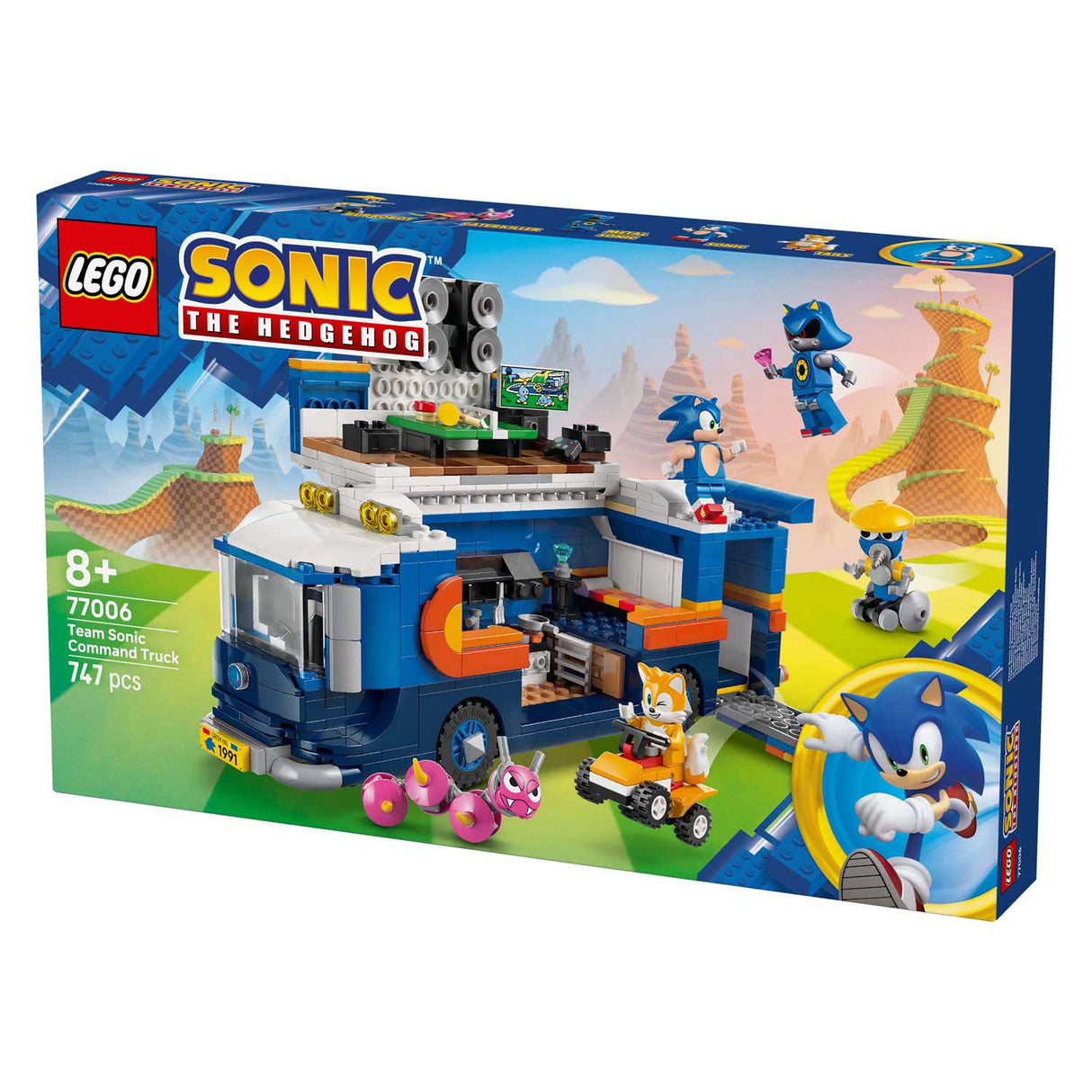 Lego Sonic 77006 Le camion de commandement Team Sonic