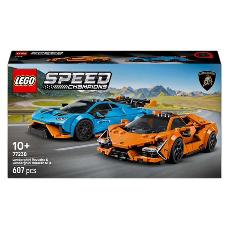 Lego® Speed Champions Lamborghini Revuelto et Huracán Sto - 77238