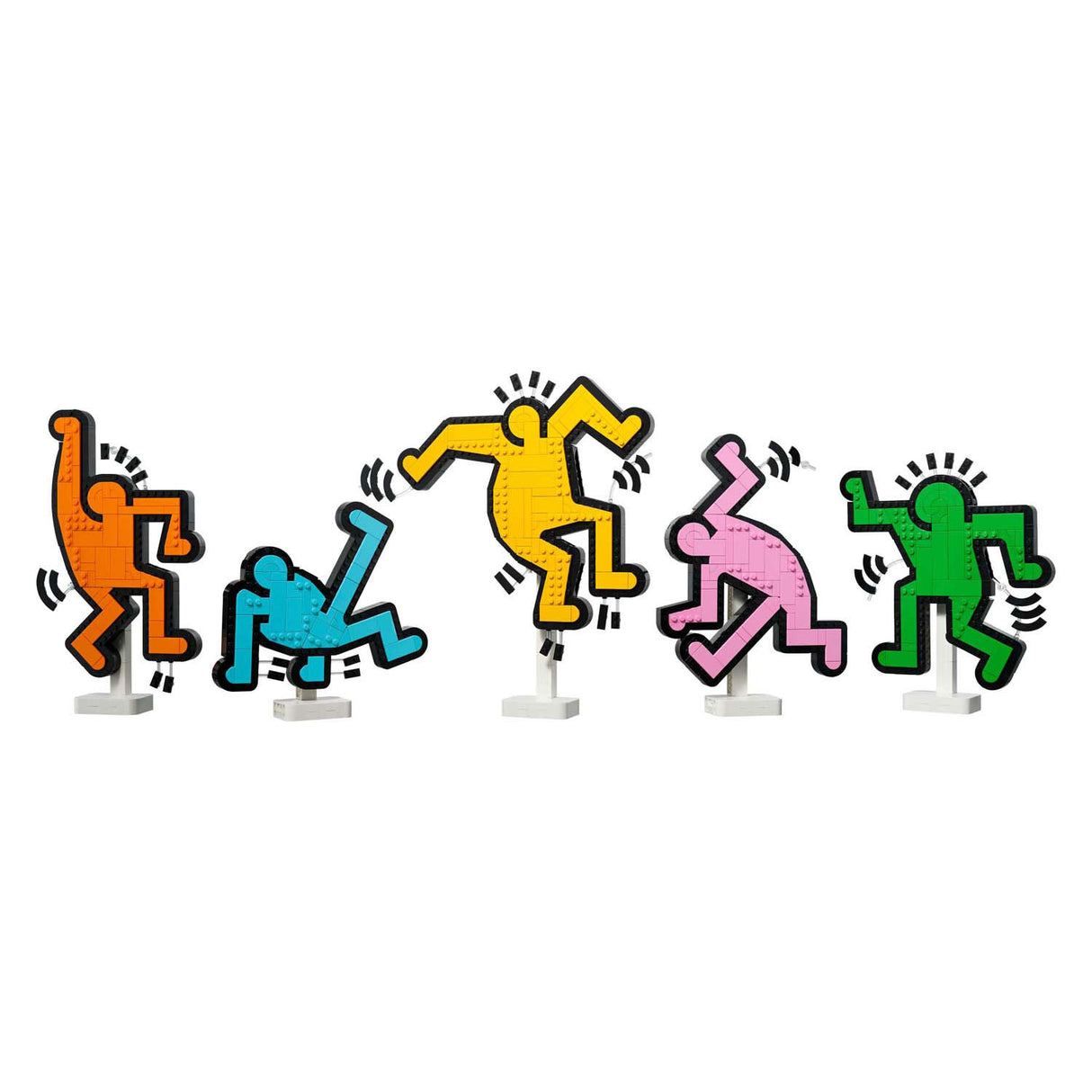 Lego 31216 art Keith Haring-figurines dansantes