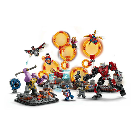 Lego ® Marvel Avengers : ensemble de construction de la bataille finale de la fin du jeu - 76323